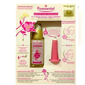 🌟Puressentiel Beautiful Skin Organic Home Lifting Kit + Lift Vacuum Cup 🌟